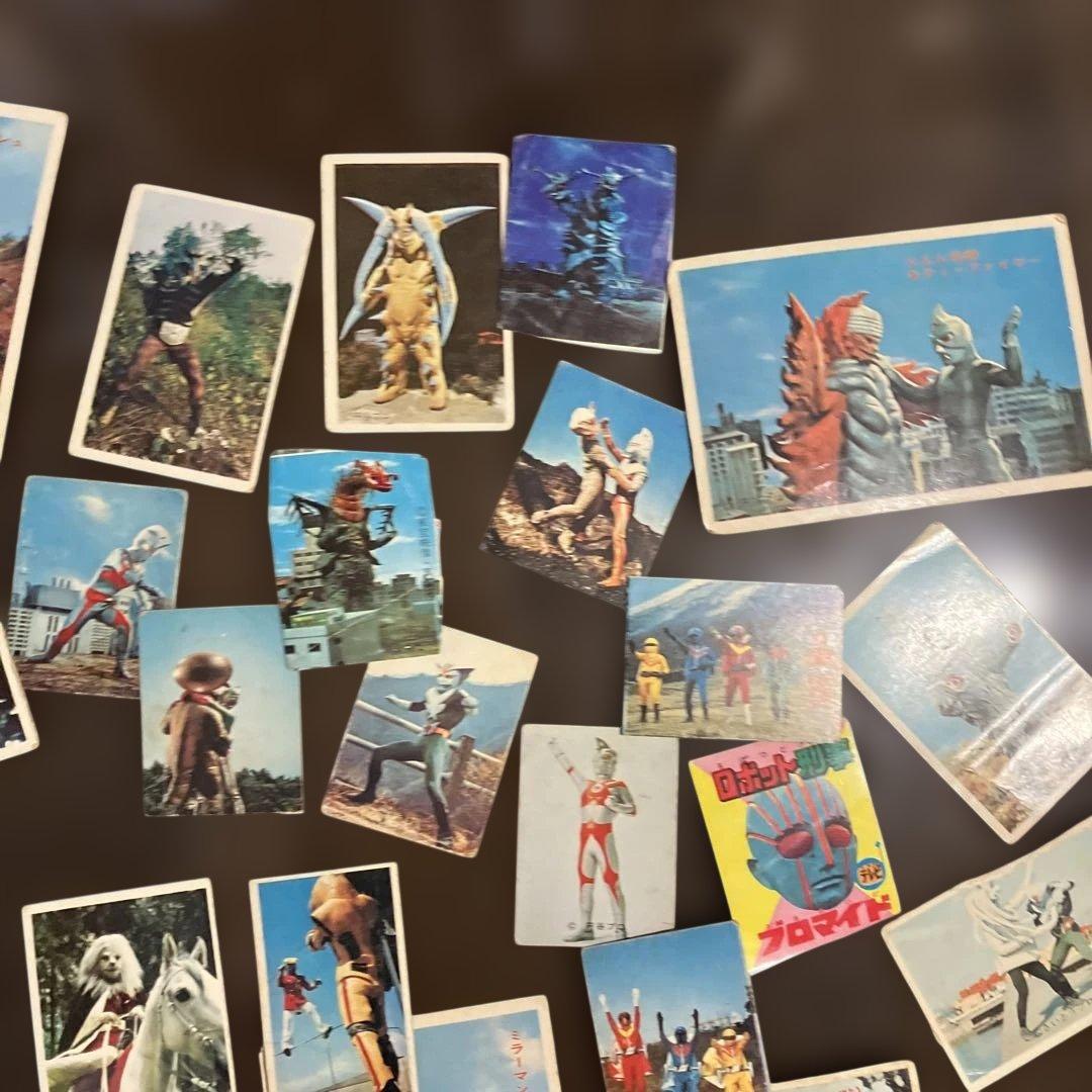 昭和30年代後半～40年代前半向け★ウルトラマン系多め★懐かしカード★ゾーン