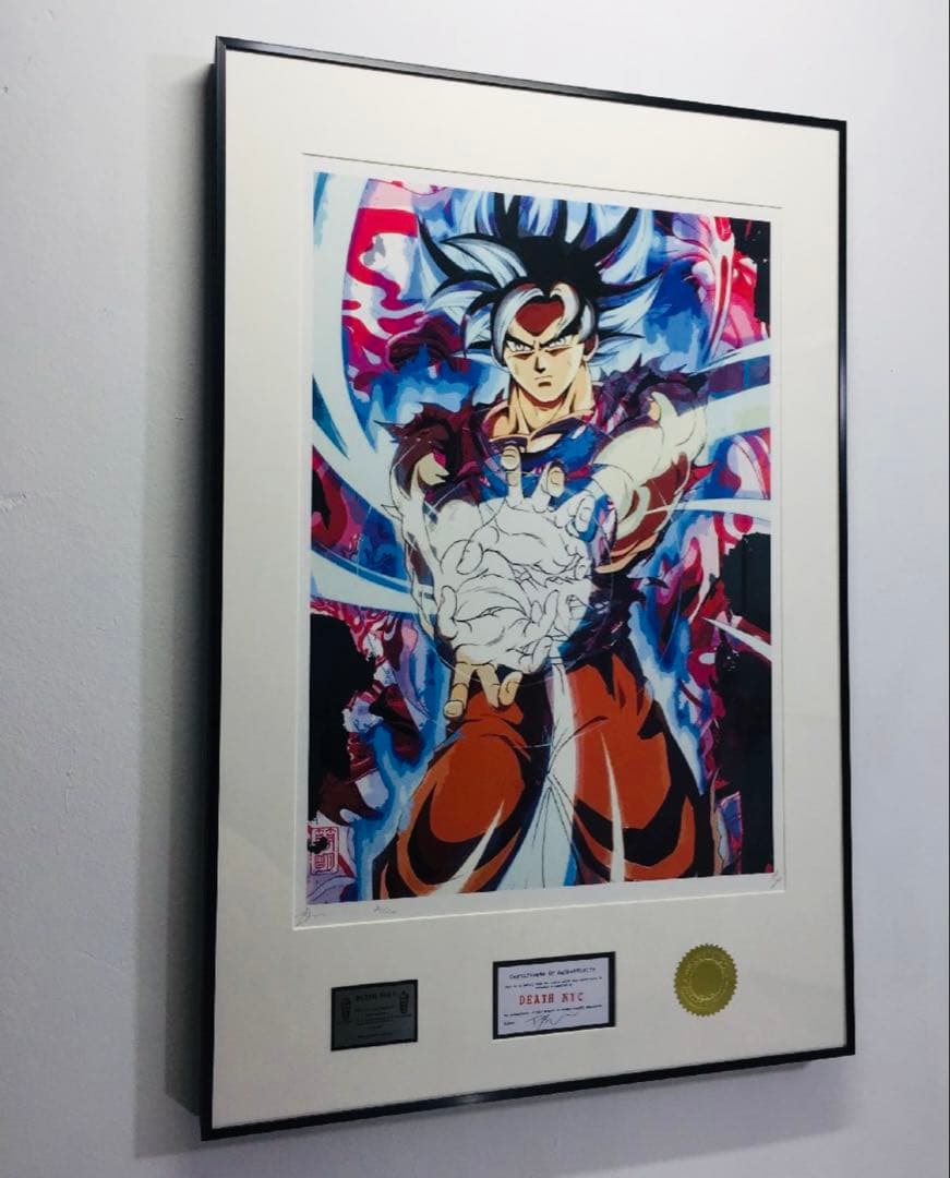 額込 世界限定100枚DEATH NYC アートポスター 現代アート 113