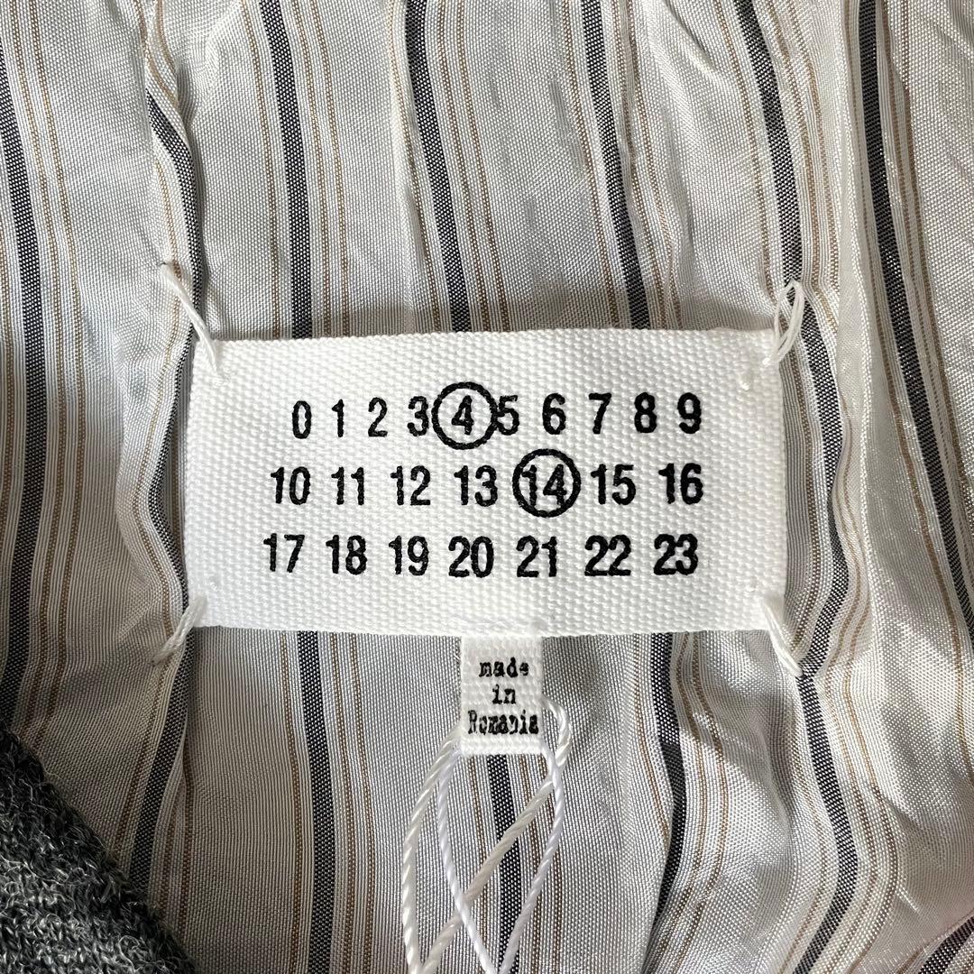 未使用/定価97,900円★メゾンマルジェラ　ダメージ加工　ニットベスト　XXL