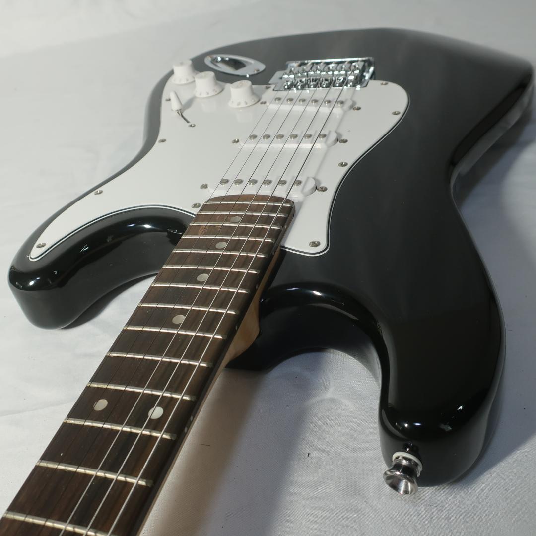 弦交換 美品 SELDER エレキギター ストラトタイプ BK