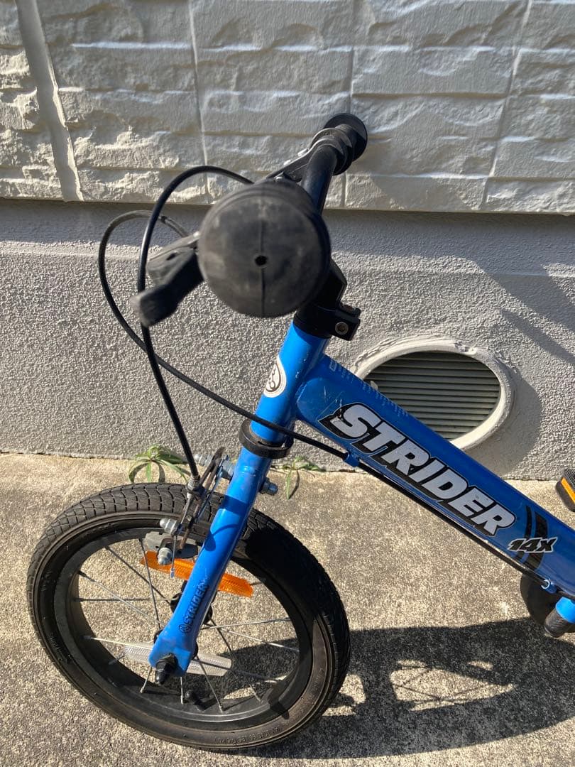 STRIDER 14インチ キッズバイク 青