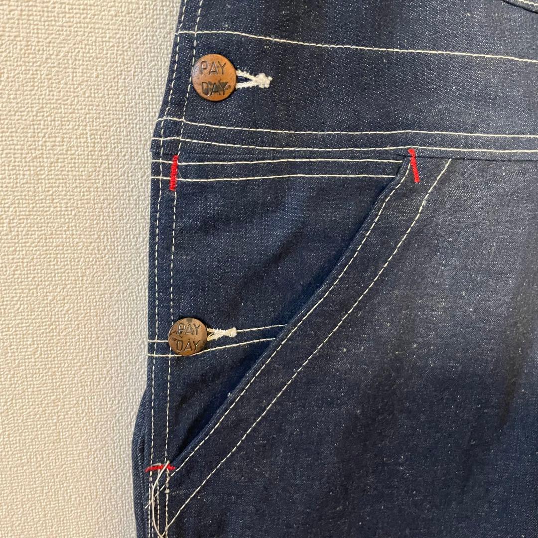 デッドストック 50s PayDay ペイデイ オーバーオール サロペット