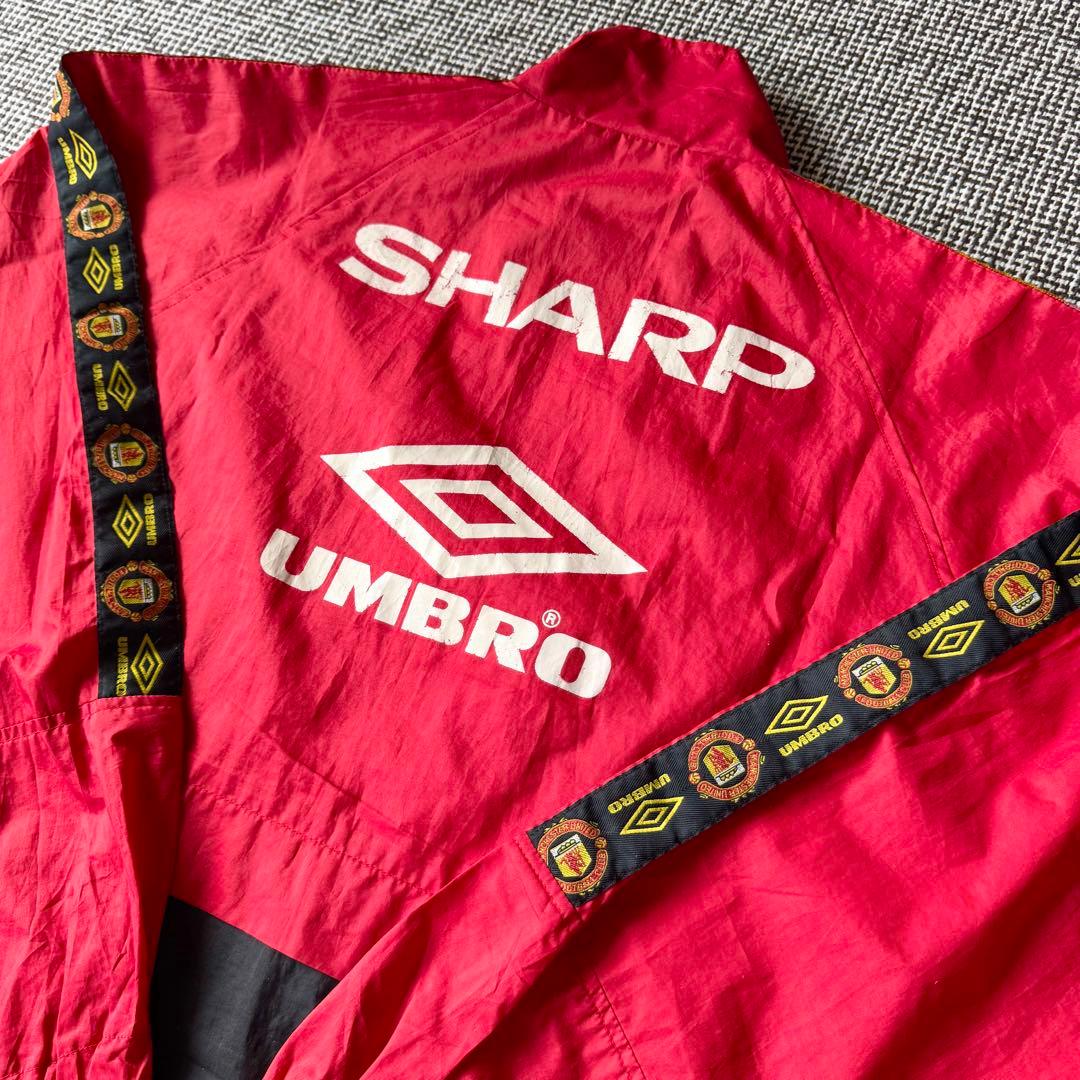 【90s UMBRO×SHARP】マンチェスターユナイテッド／トラックジャケット
