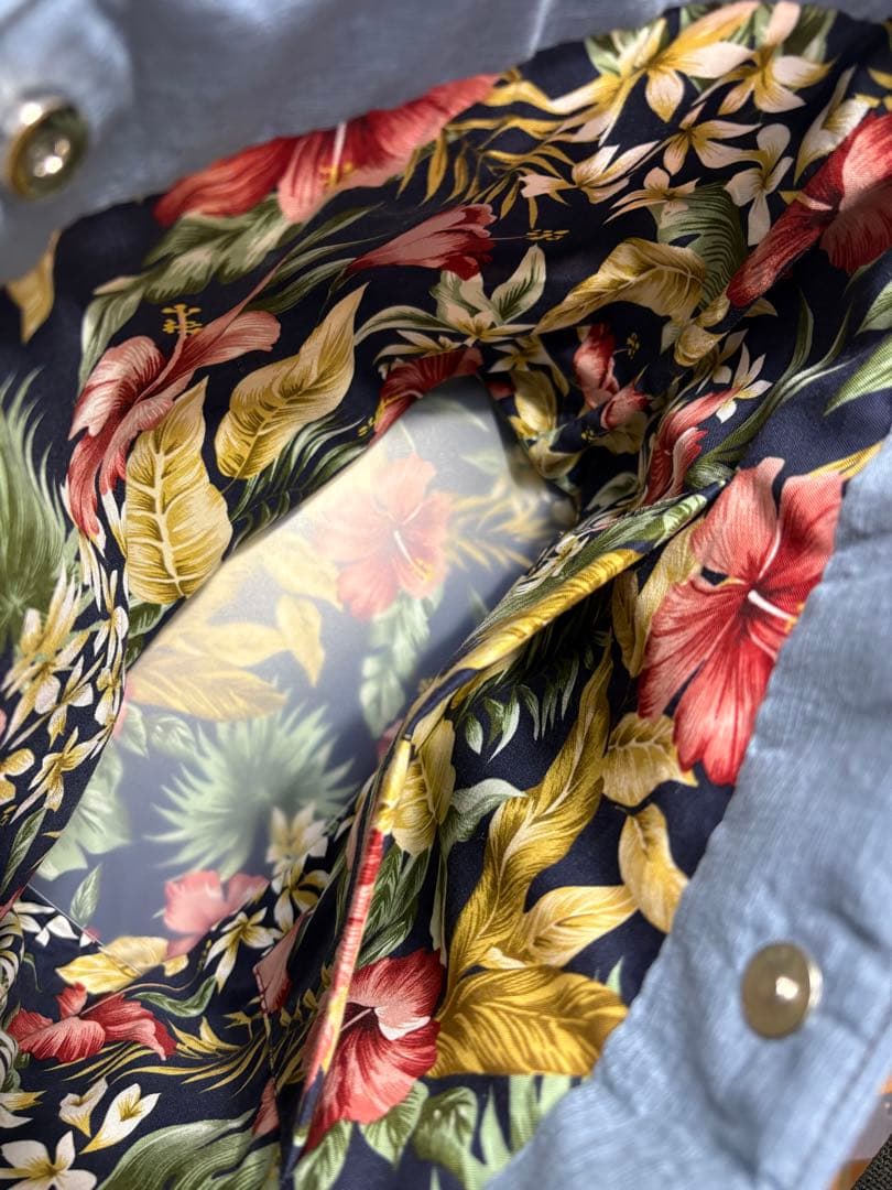 ハワイアンキルトバッグ　 グラデーション　♡ひまわり♡