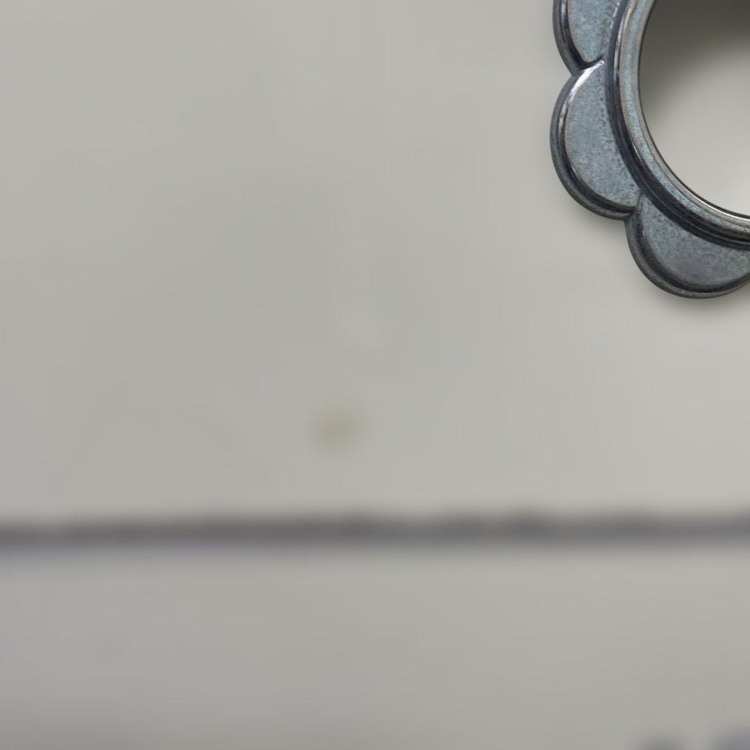 (出品2026/3月上旬迄)レトロ花型の引手 木製タンス