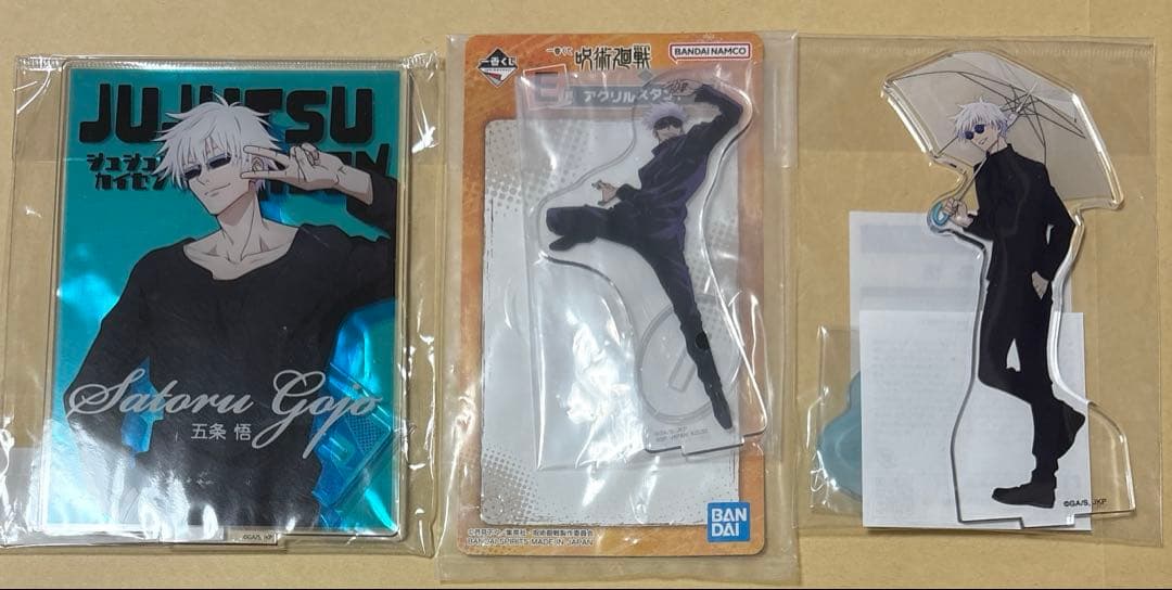 【画像1-17】呪術廻戦 五条悟 アクリルスタンド等57点 セット まとめ売り