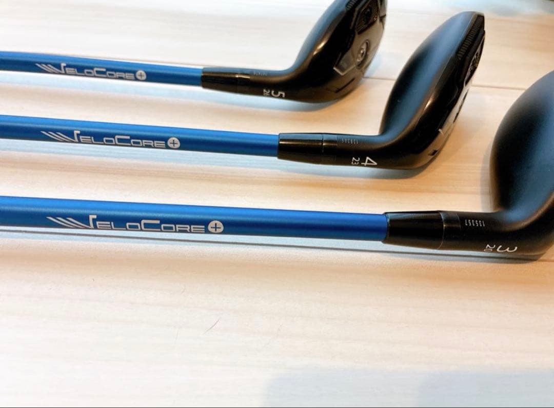 H-100 ユーティリティクラブ 3, 4, 5番手セット