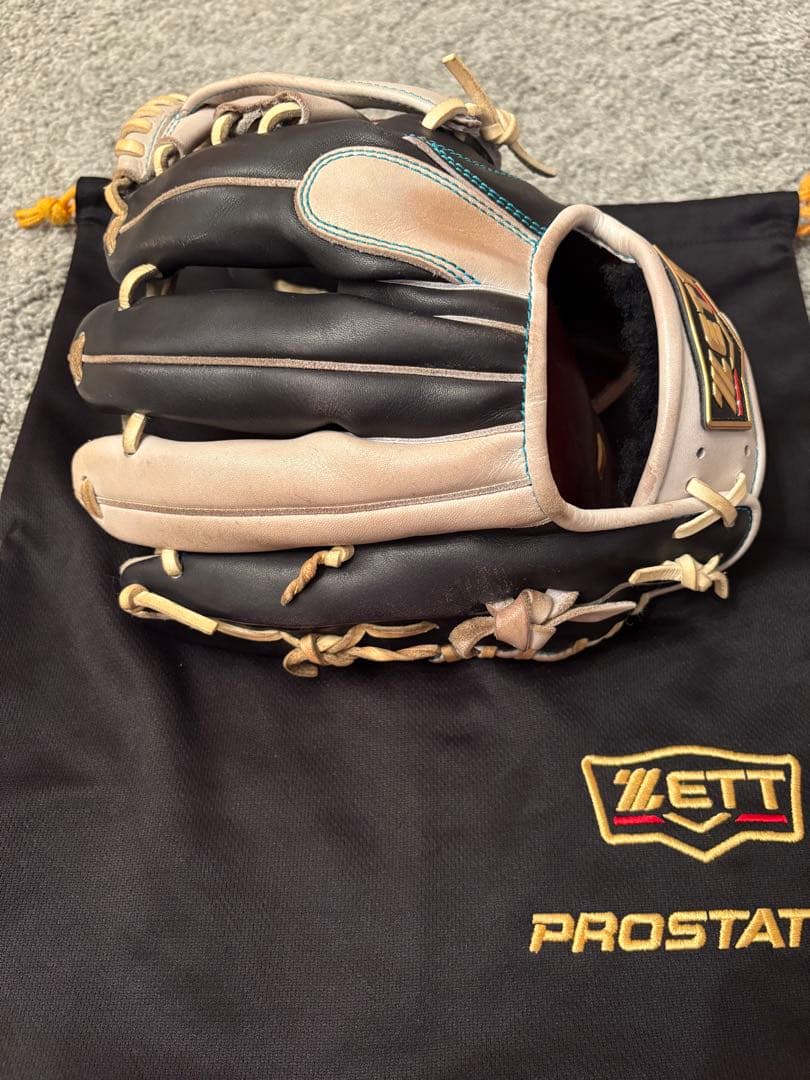 ZETT プロステータス　軟式オーダーグローブ