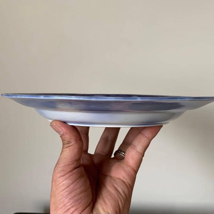 マーストリヒトAurorea 皿 古道具 blue flow ブロカント