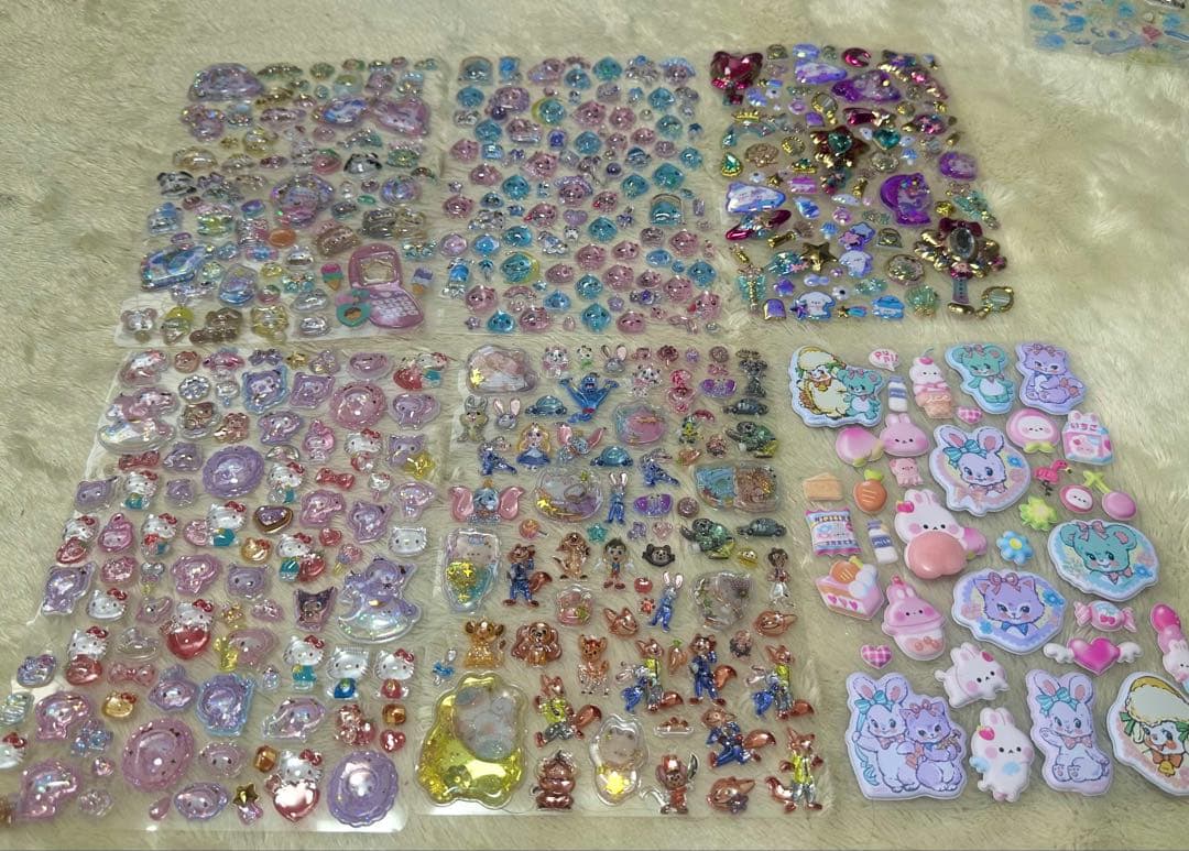 3月末まで　B5シール帳完成品　ボンボンドロップシール多め　その他シール