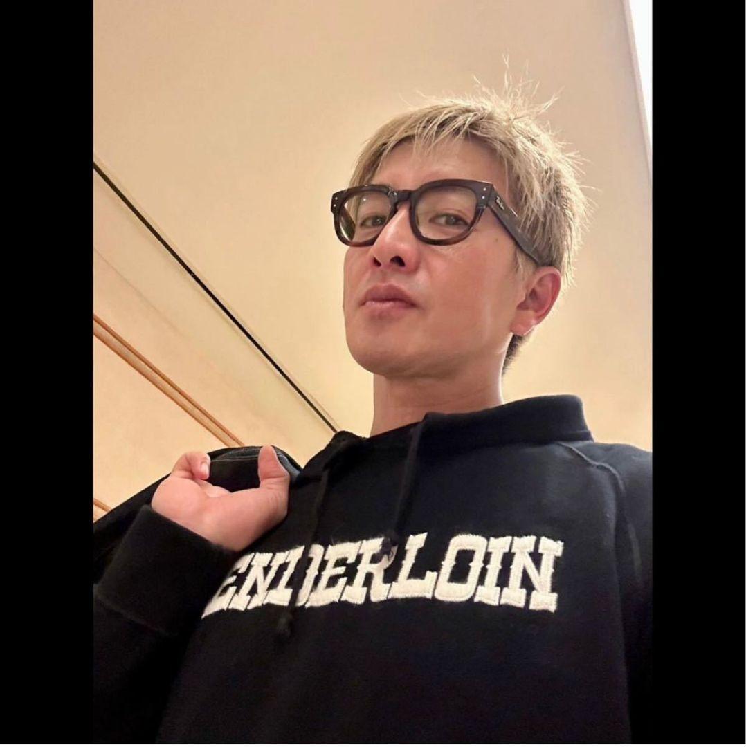 テンダーロイン キムタク 美品 ロゴスウェット 超レア 人気 Lサイズ 黒