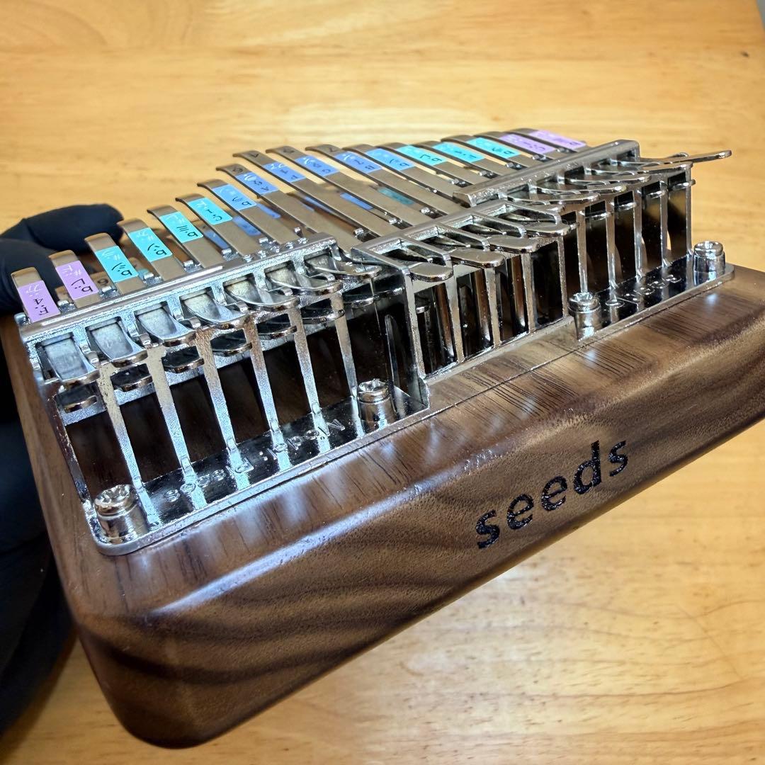SEEDS 34音木製カリンバ