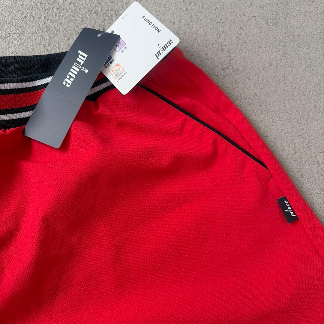 Prince レッド ショートパンツセット