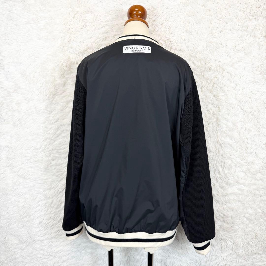 【美品】23区ゴルフ Vネック リバーシブル スニード L メンズ