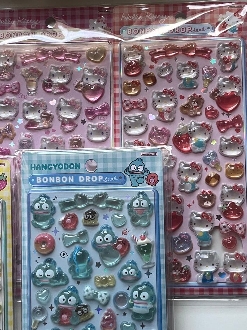 【国内正規品】ボンボンドロップシールサンリオ 7種セット