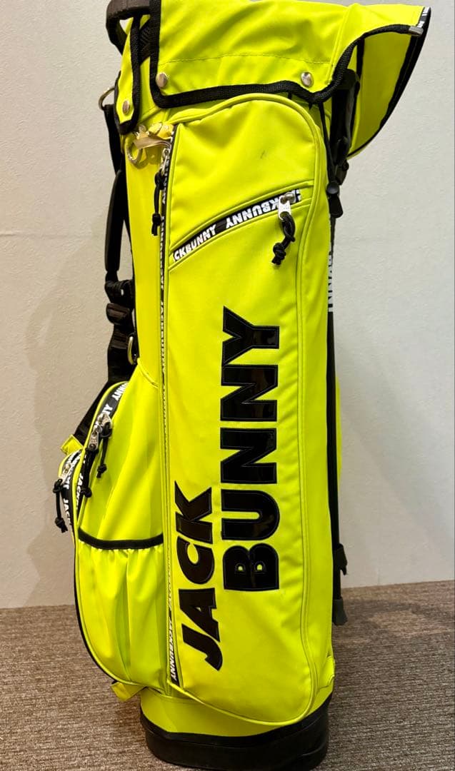 【K】ジャックバニー JACK BUNNY キャディバッグ イエロー