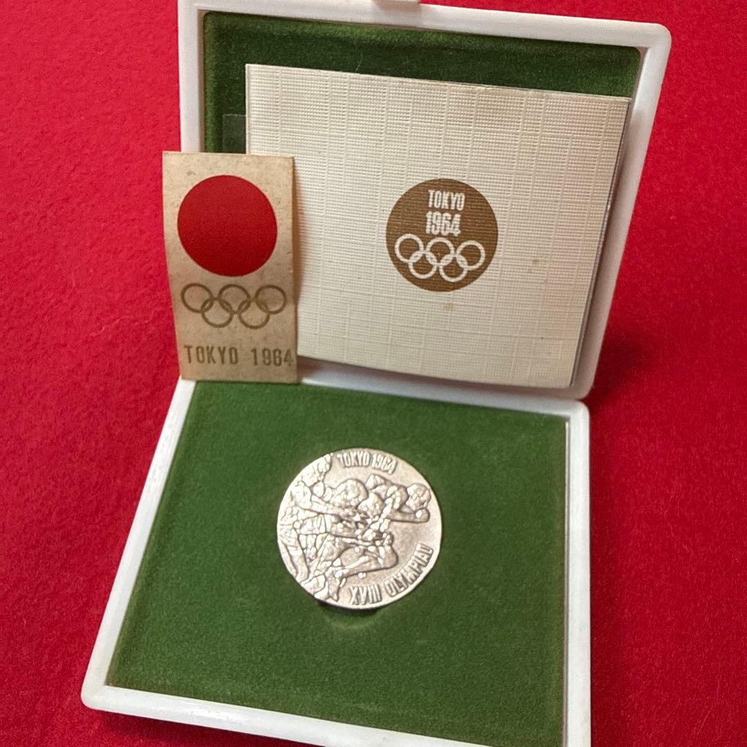 【箱入り】1964東京オリンピック記念銀メダル925
