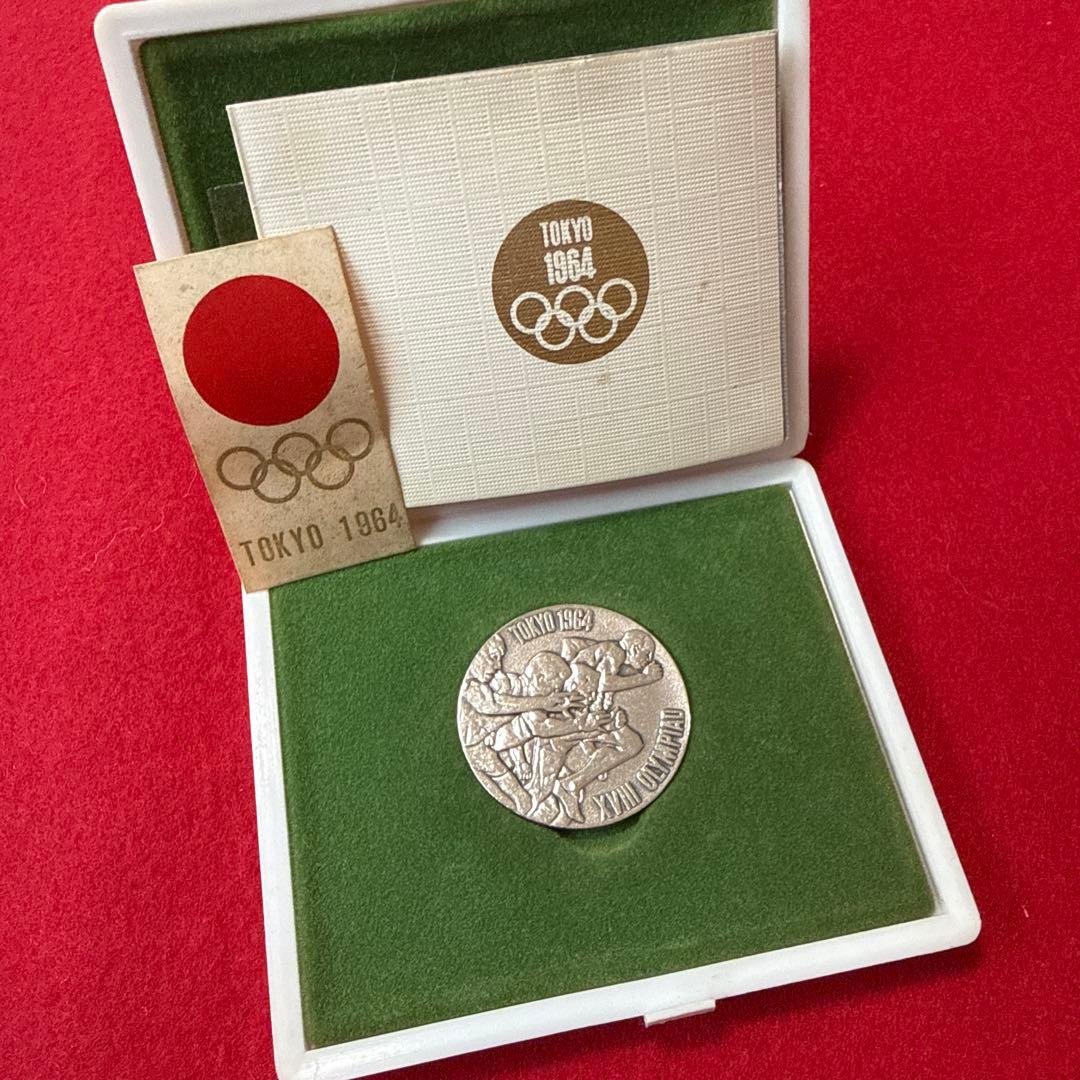【箱入り】1964東京オリンピック記念銀メダル925