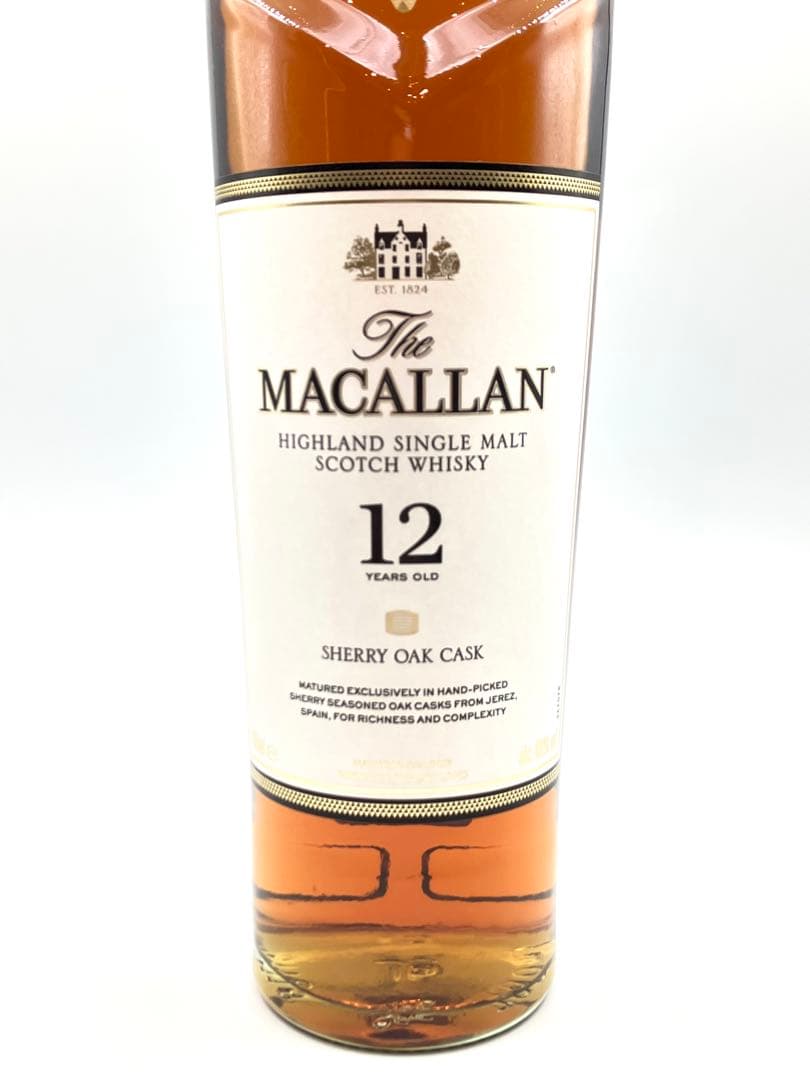 【未開栓】 ザ マッカラン 12年 SHERRY OAK CASK 700ml