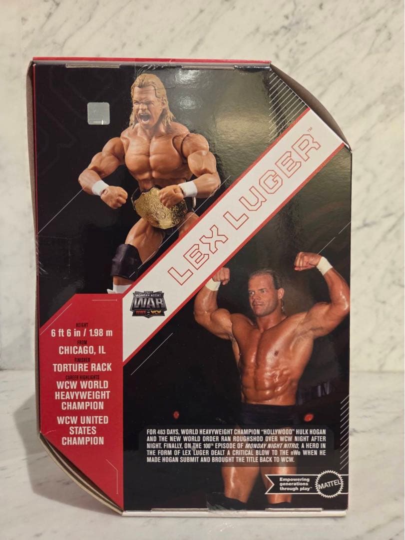 WWE WCW マテル レックス ルガー プロレス フィギュア