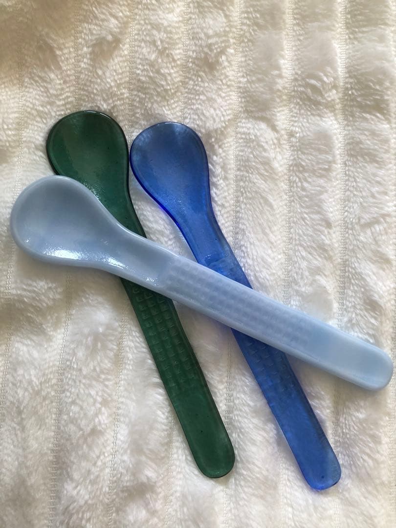 【新品未使用】池谷三奈美 ガラス スプーン　No.2