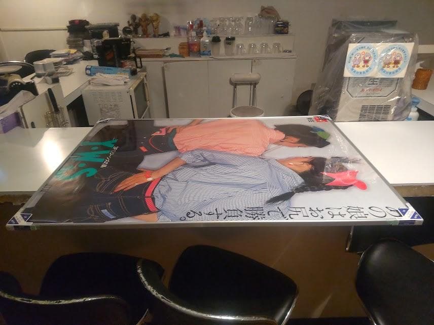 宣伝用 新宿 京王百貨店 3F ジーンズの島 YWS ファッション ポスター