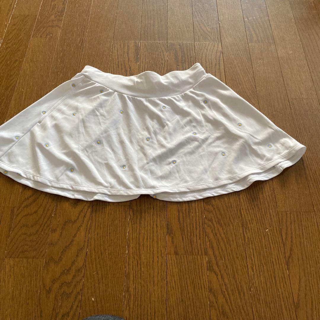 フィラテニスシャツ＆スコート＆サンバイザー