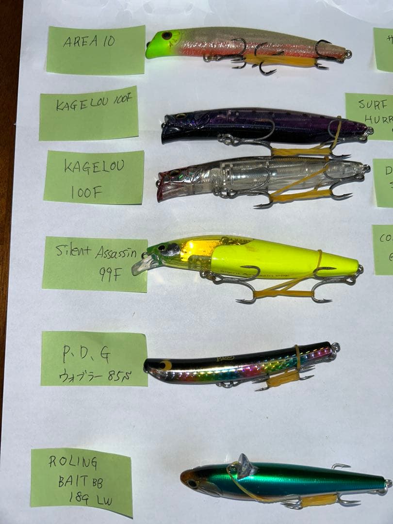 早い者勝ち【シーバス引退】カゲロウ/サスケ/アサシン等 ルアー29点セット