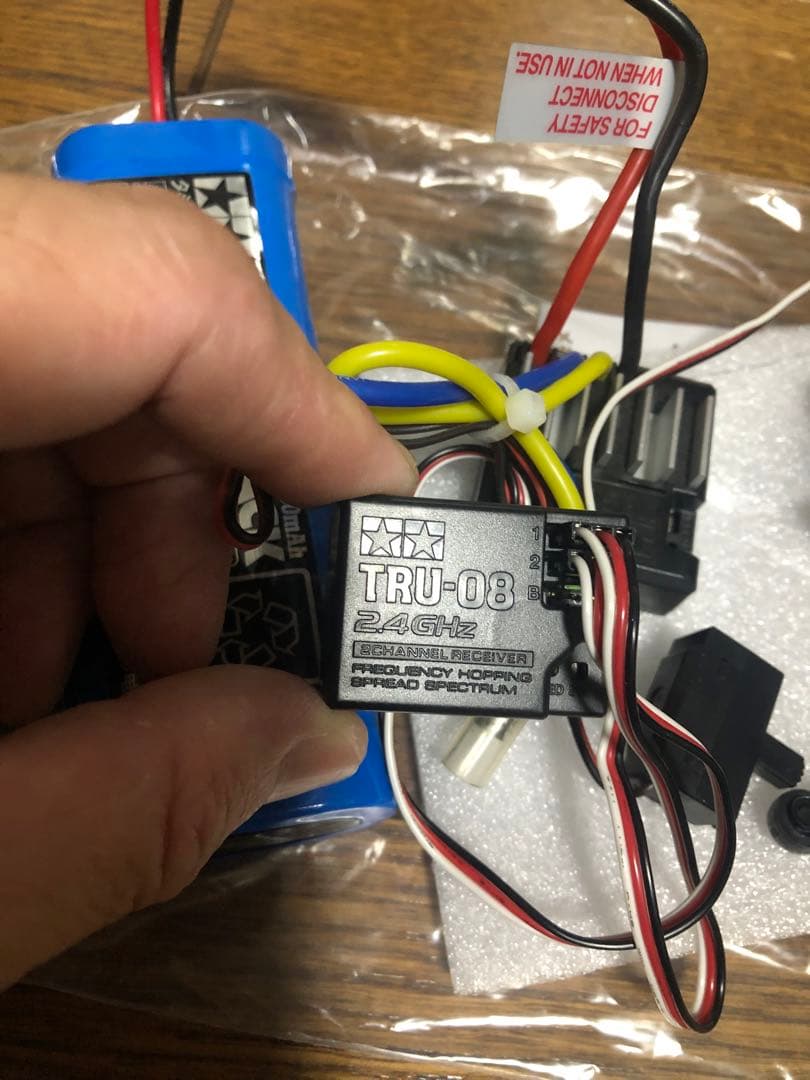 送信機 受信機 田宮 タミヤ ラジコン CC01 CC02 クローラー