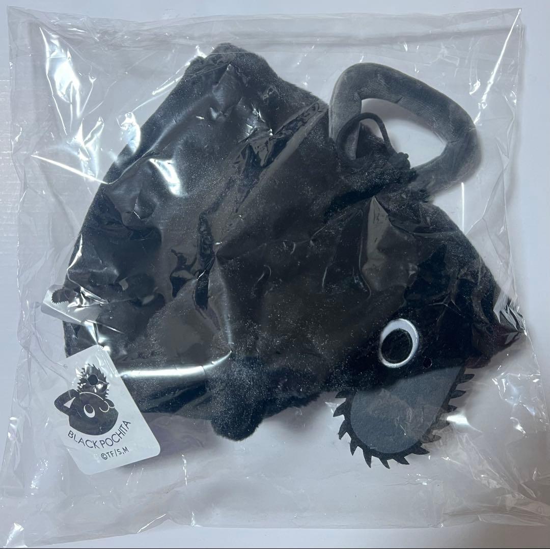 チェンソーマン ブラック ポチタ ぬいぐるみ 巾着 黒ポチタ ポーチ