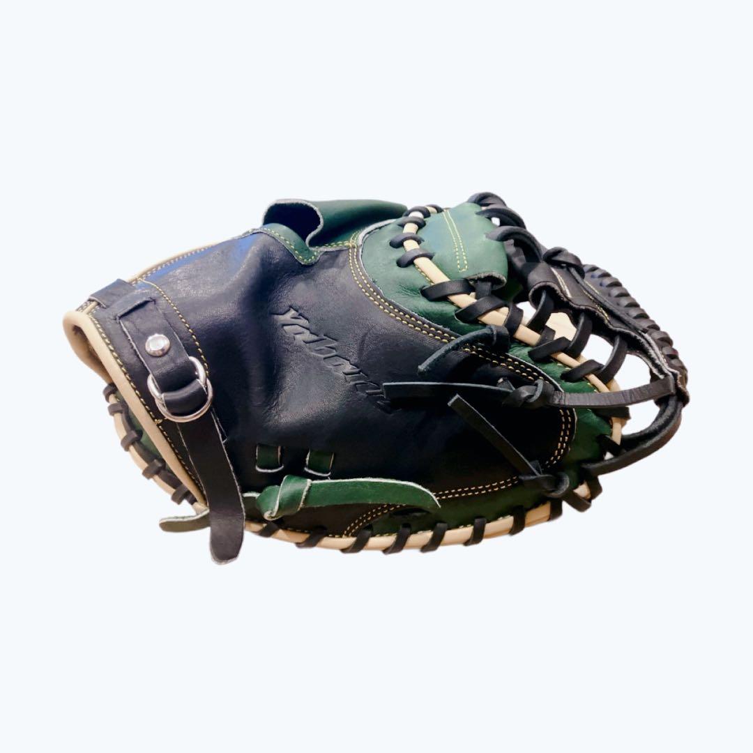 【極美品】ヤバネ YABANE イージーキャッチャーミット 人気色　軟式グローブ