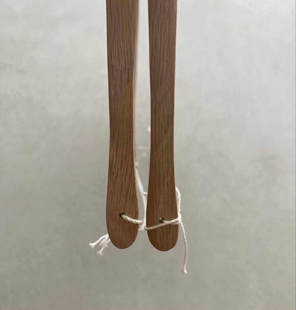 ナンタケットバスケット　ハンドル　8-1/2インチ　オーク２本