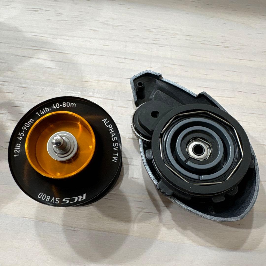 ダイワ 21アルファス SVTW 800XHL 左巻き 良品