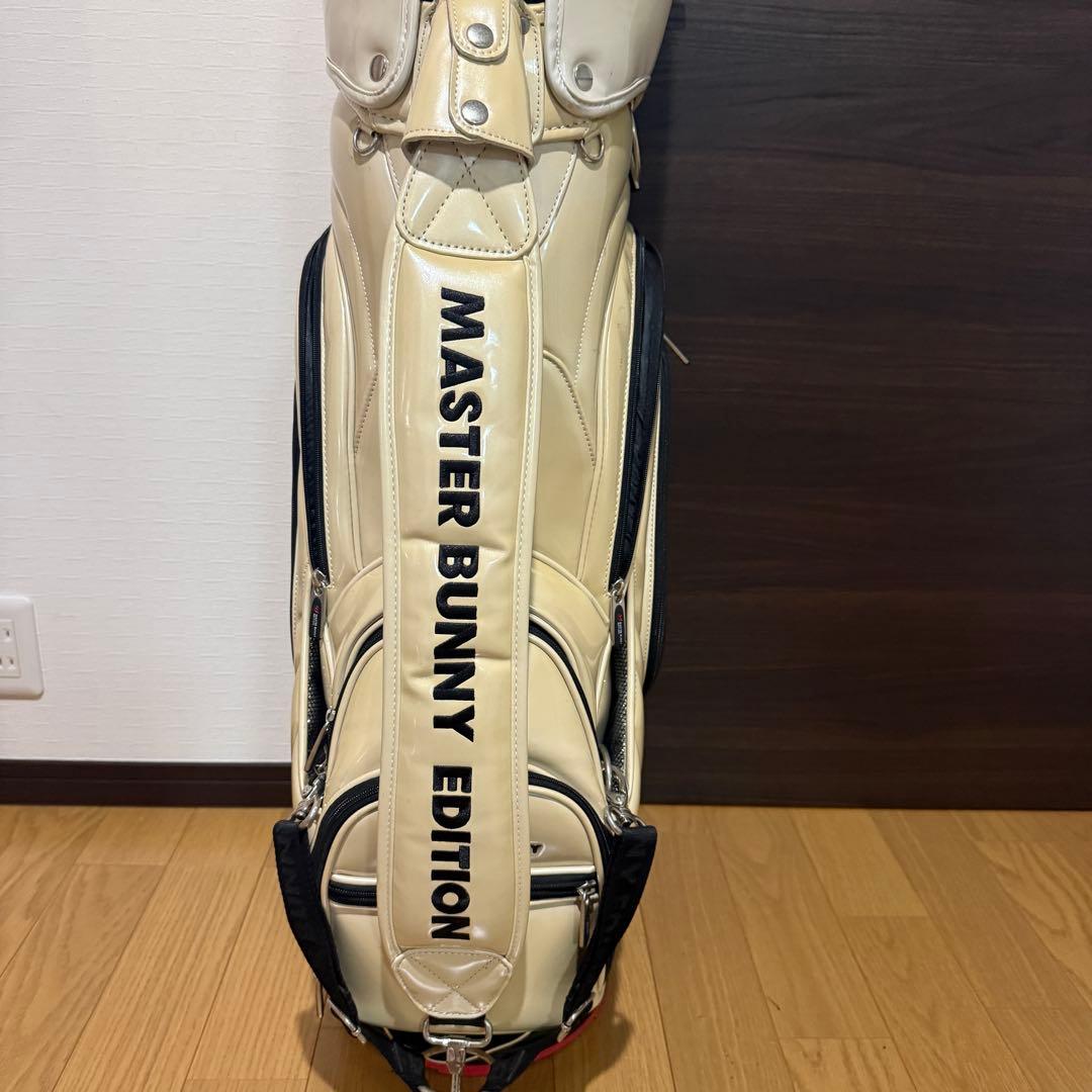 MASTER BUNNY EDITION キャディバッグ アイボリー
