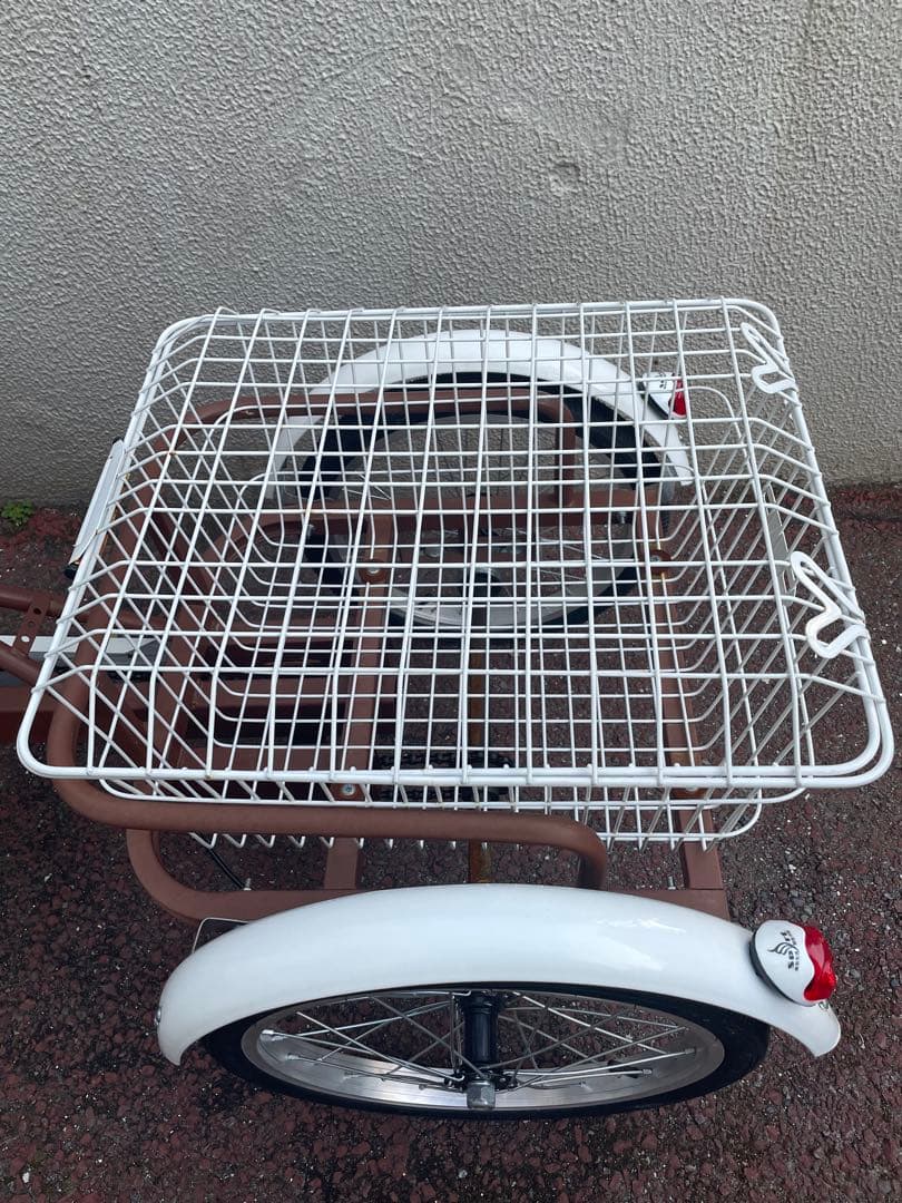 大人用三輪自転車 シニア自転車 三輪車 カゴ付き 折りたたみ自転車