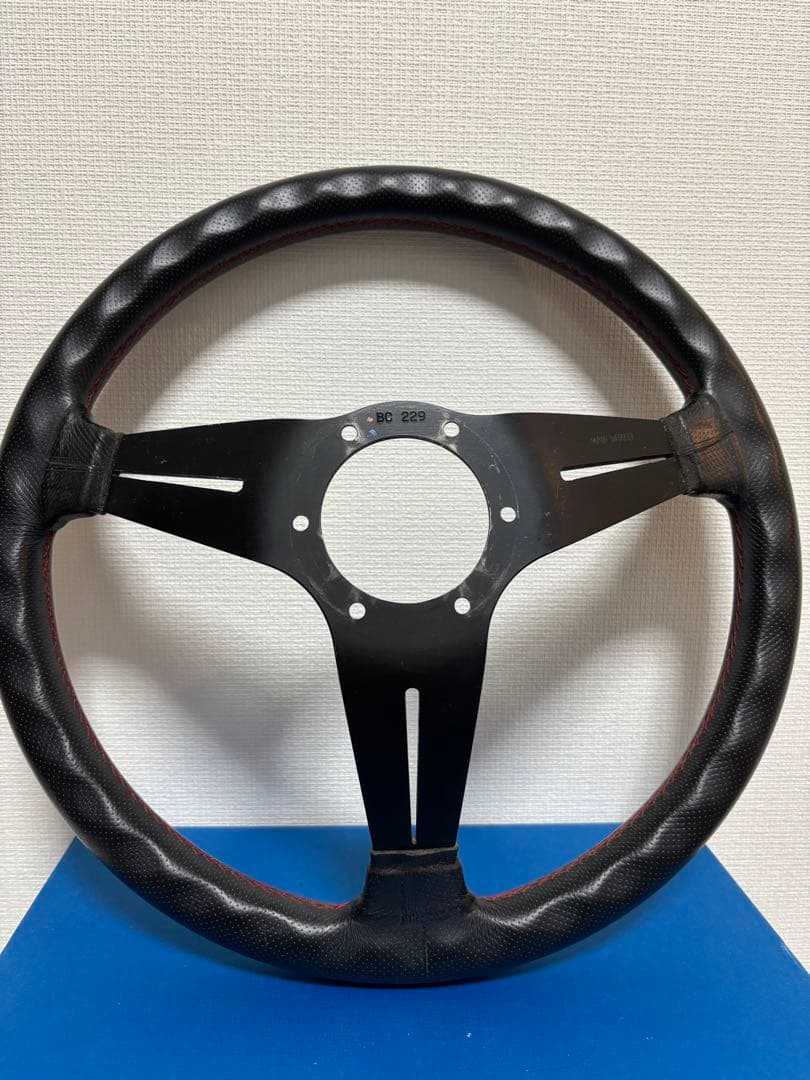 NARDI CLASSIC ブラックレザー＆ブラックスポークステアリング 本体