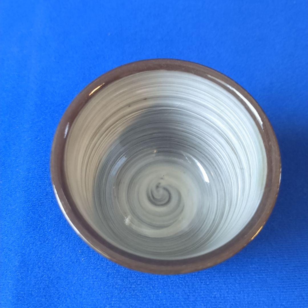 臥牛窯 現川焼 茶器セット 無形文化財指定　十三代横石臥牛　刷毛白鷺図