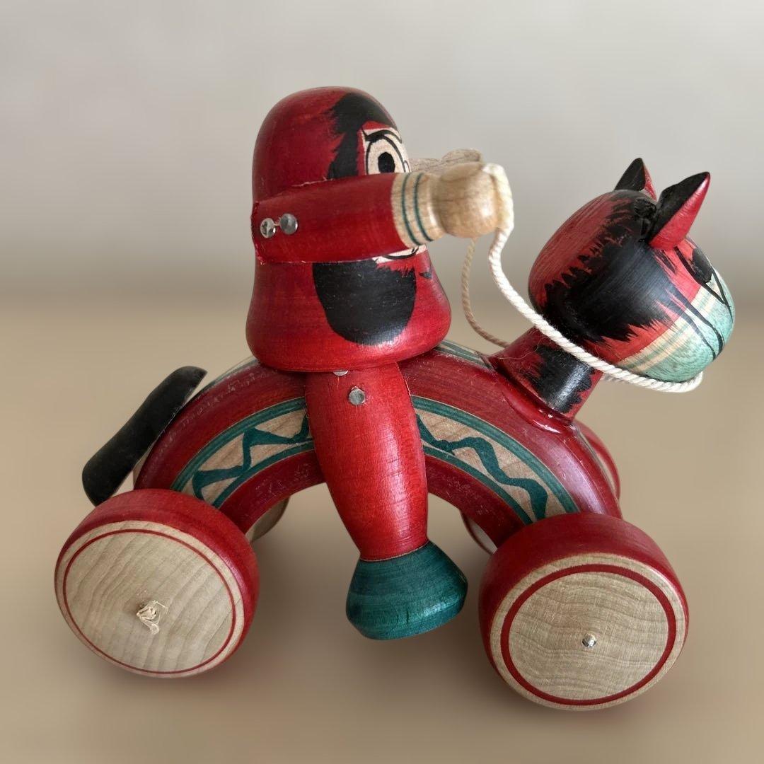 阿部進矢工人 こけし 木地玩具