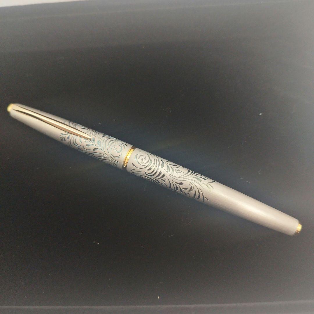 PILOT　パイロット　レディ　万年筆　唐草模様　18ｋー750