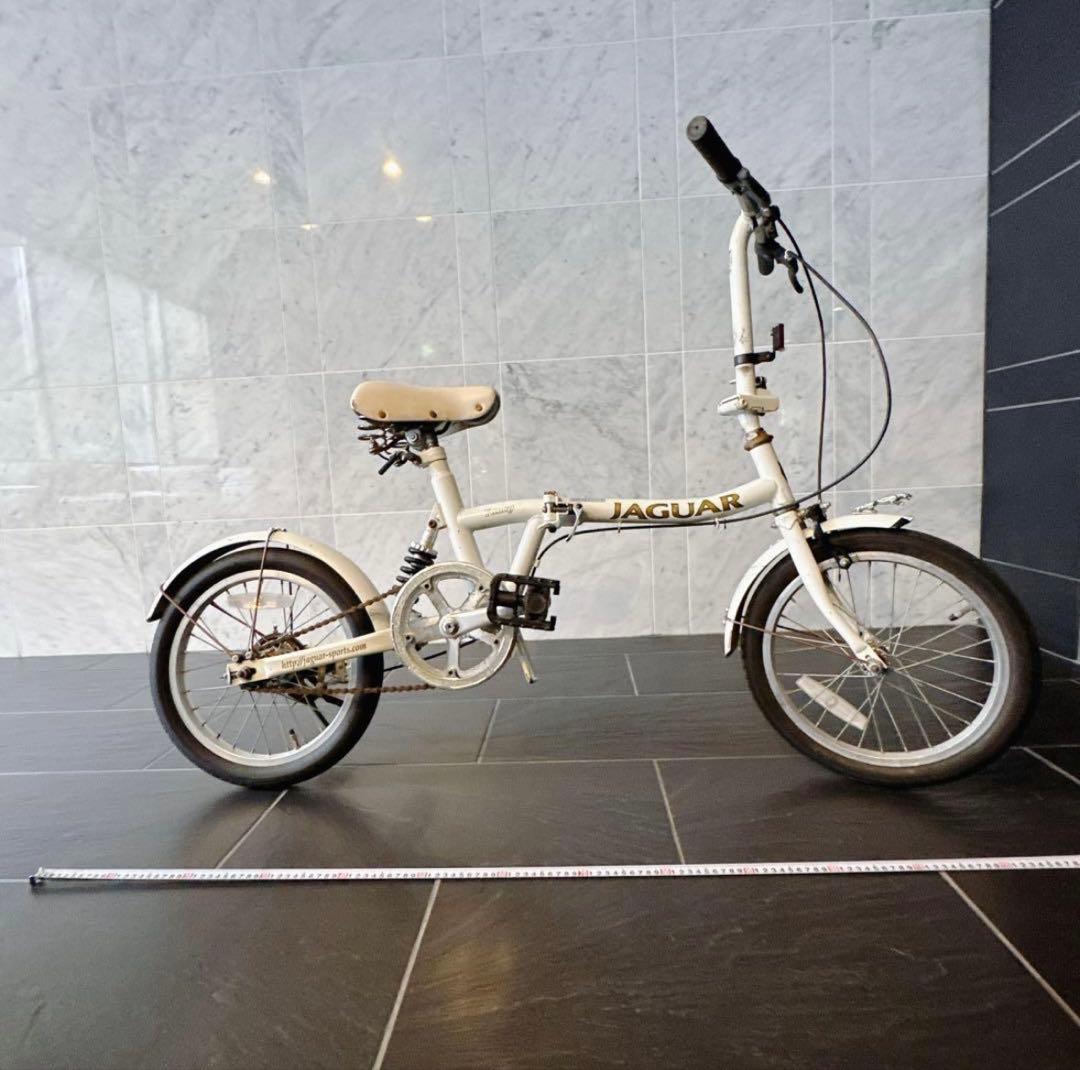 JAGUAR ジャガー 折りたたみ自転車 ホワイト