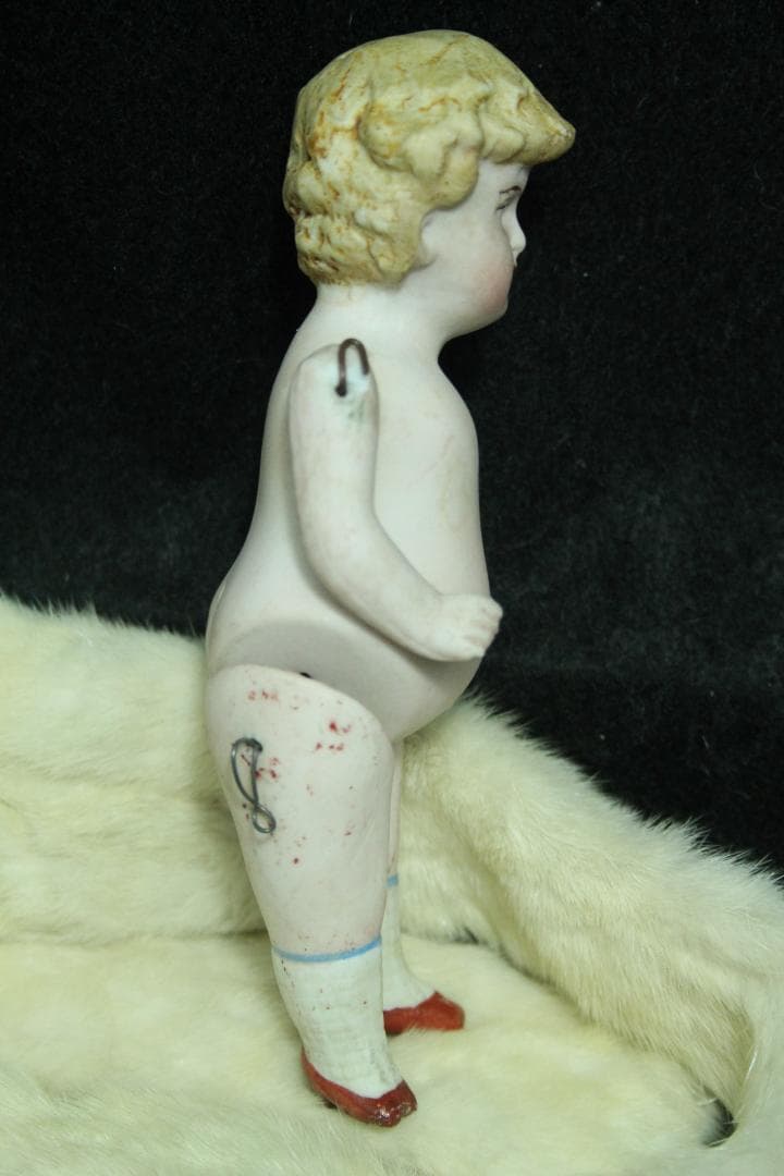 f*f様 ☆オールビスク アンティーク ビスクドール 人形 ドールハウス ミニョ