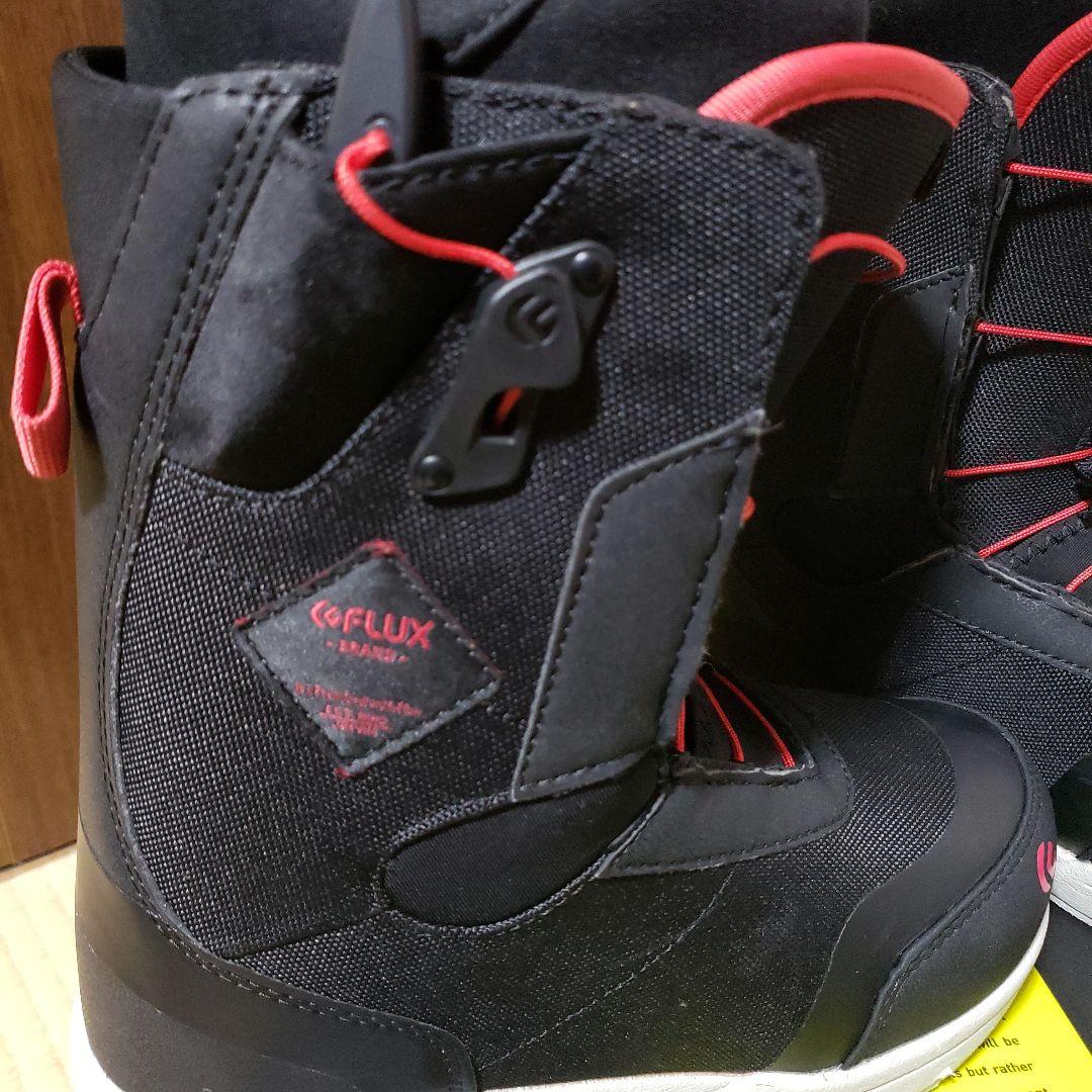 FLUX GT-SPEED スノーボードブーツ ブラック/レッド 23.5