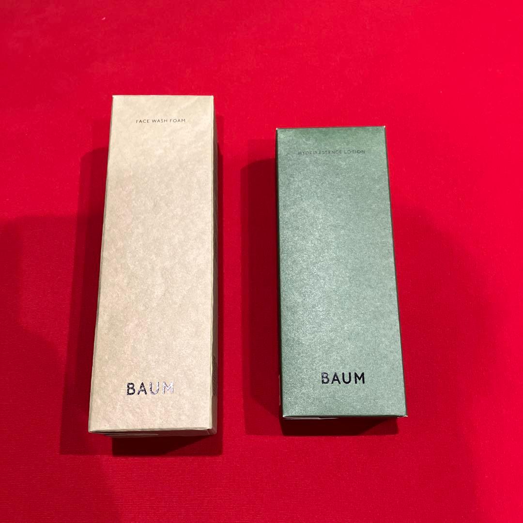 BAUM フェイスクリーム & モイスチャライジングローション セット