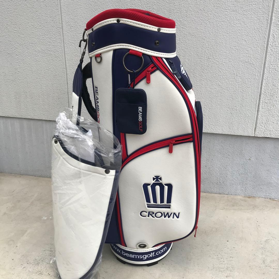 BEAMS GOLF ✖︎CROWN ゴルフキャディーバック
