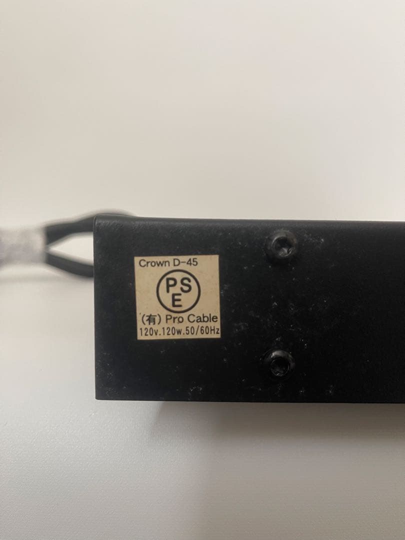 crown D-45 アンプ