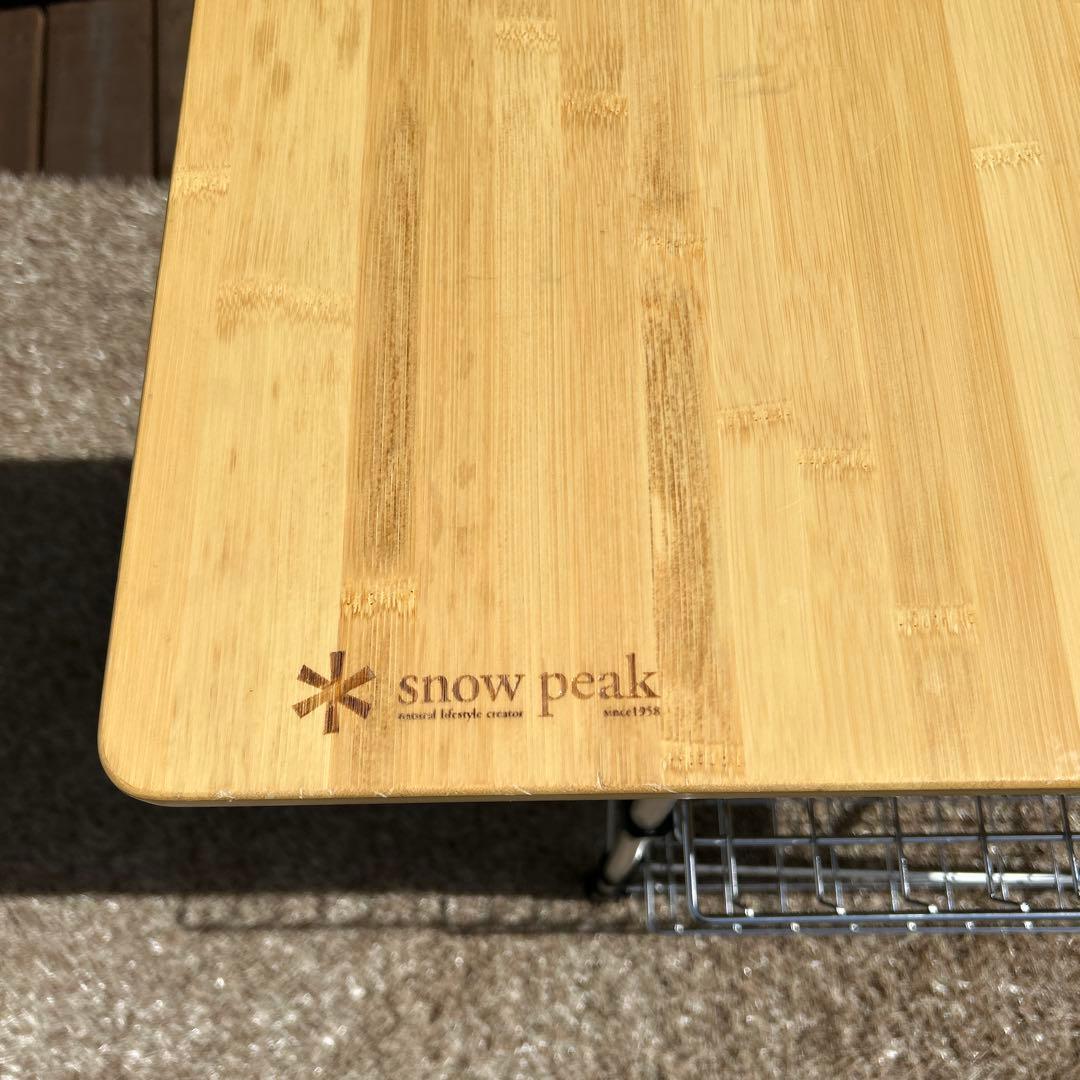 Peak スノーピーク フィールドキッチンテーブル 竹