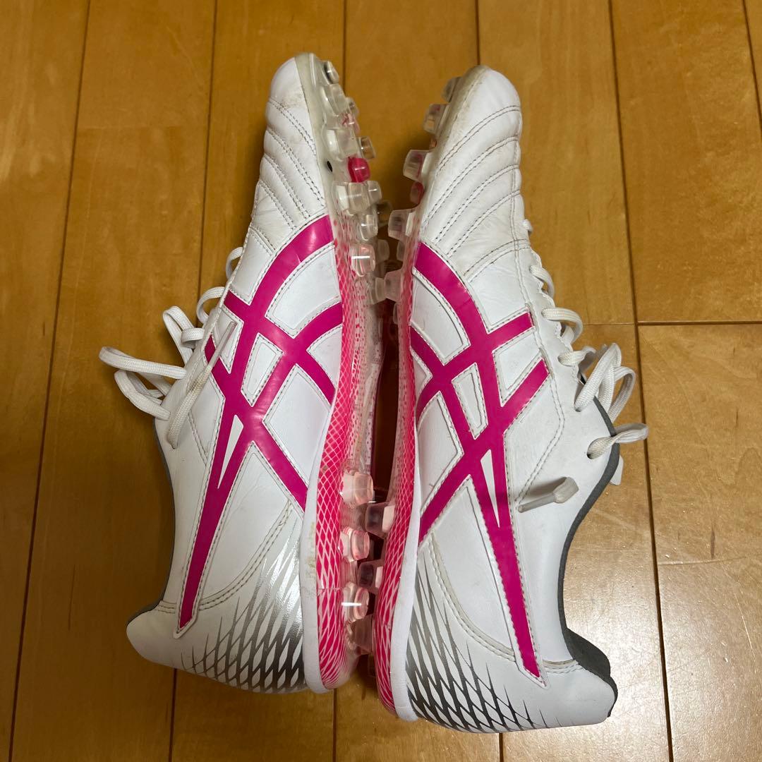 アシックスDSライトAG L.E. ホワイト×ピンク