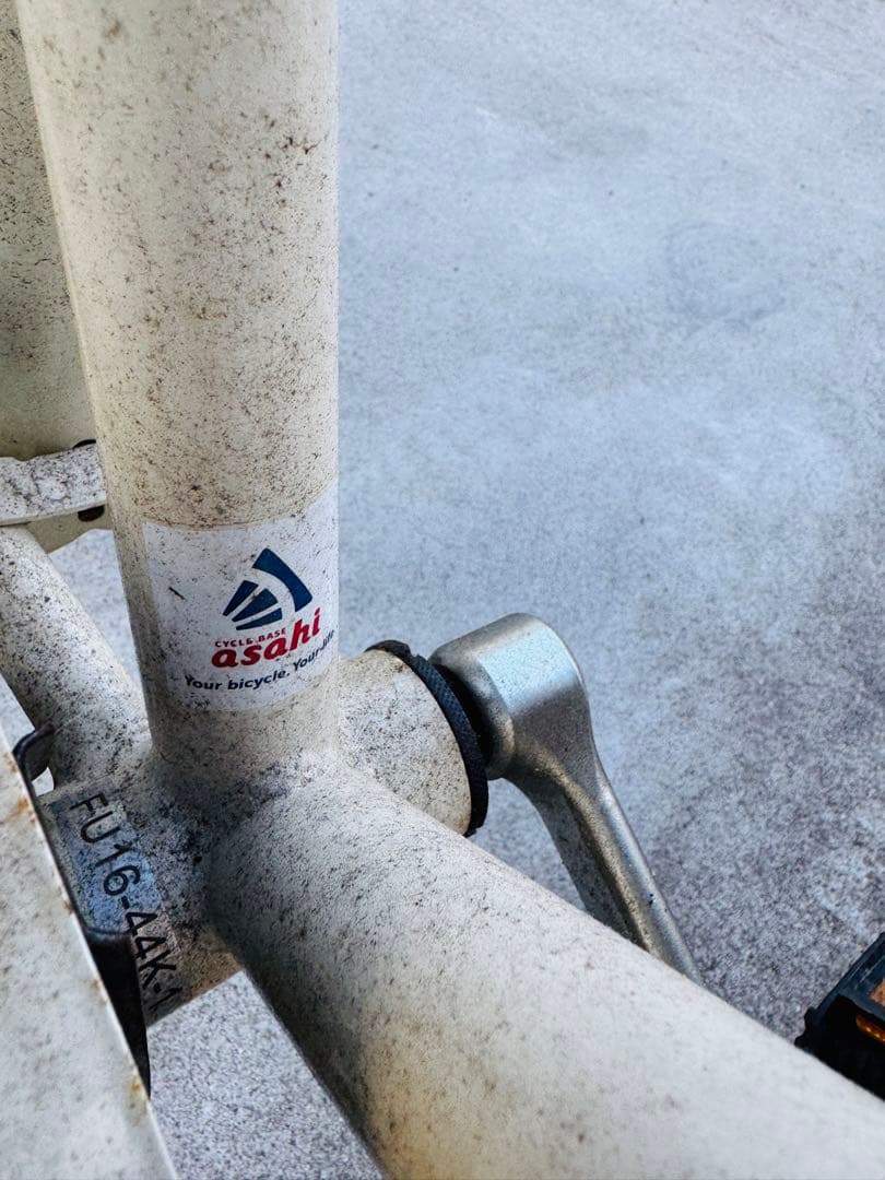 福岡発 白系 自転車 軽量 通学 通勤 家庭用 22インチ ママチャリ