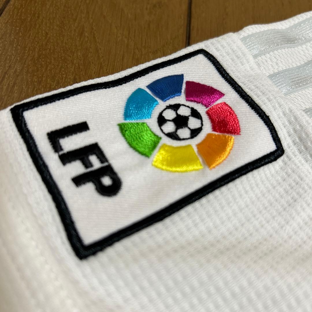 希少 レアル・マドリード 金ワッペン RMCF メッシュ切替 M スペイン購入