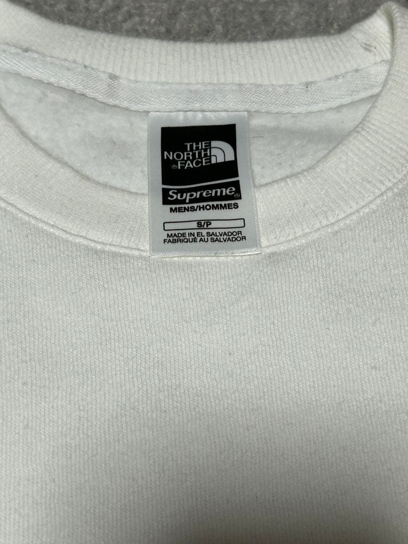 トップス Supreme x The North Face Crewneck White